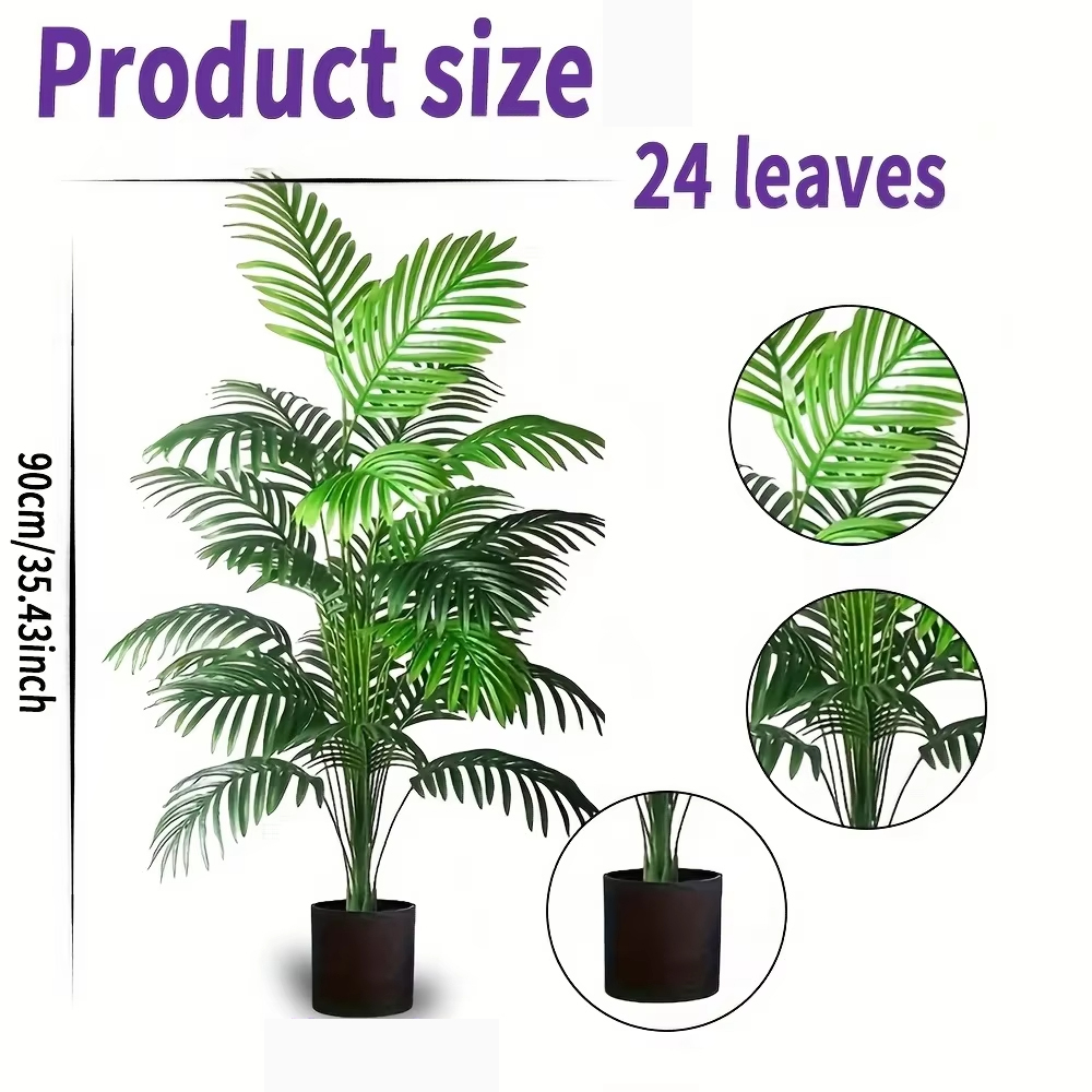 24 ورقة أريكا النخيل نباتات اص - مراجعة Dracaena Marginata وسعره