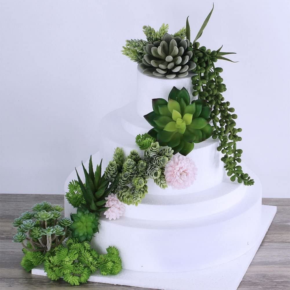 نباتات عصارية زخرفية صناعية ،  - مراجعة Echeveria Succulent وسعره