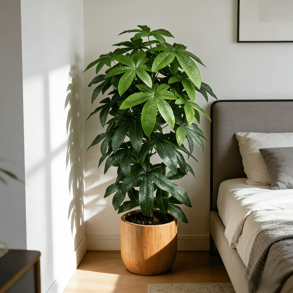 شجرة المال الاصطناعية (باشيرا  - مراجعة Dracaena Marginata وسعره